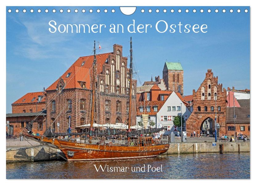 Sommer an der Ostsee - Wismar und Poel (Wandkalender 2027 DIN A4 quer) CALVENDO Monatskalender