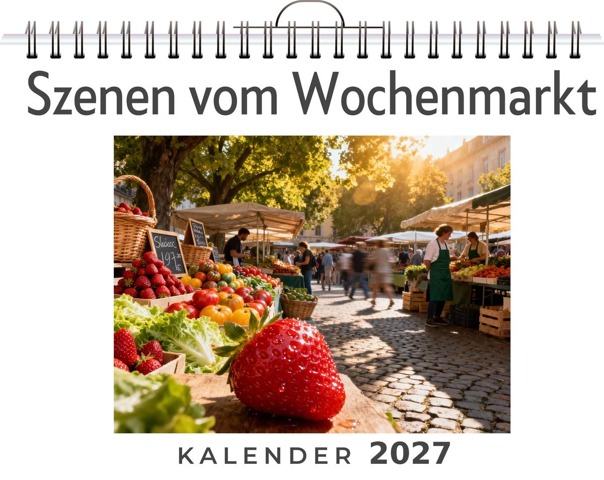 Szenen vom Wochenmarkt