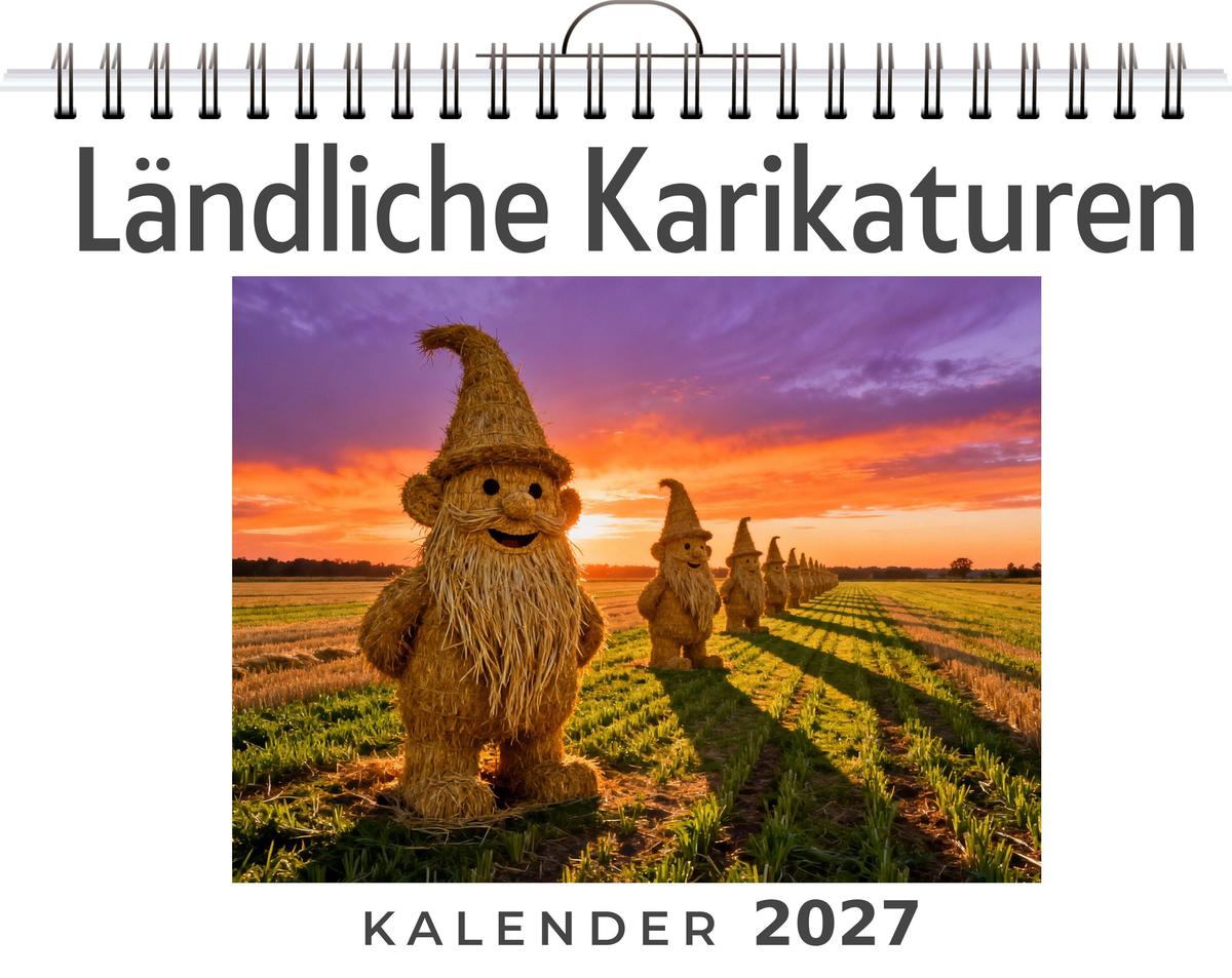 Ländliche Karikaturen