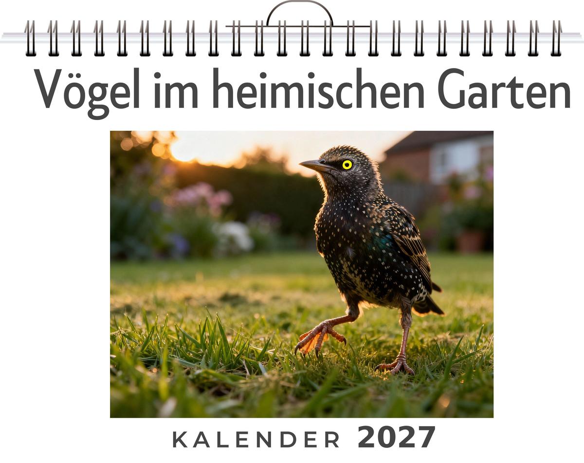Vögel im heimischen Garten