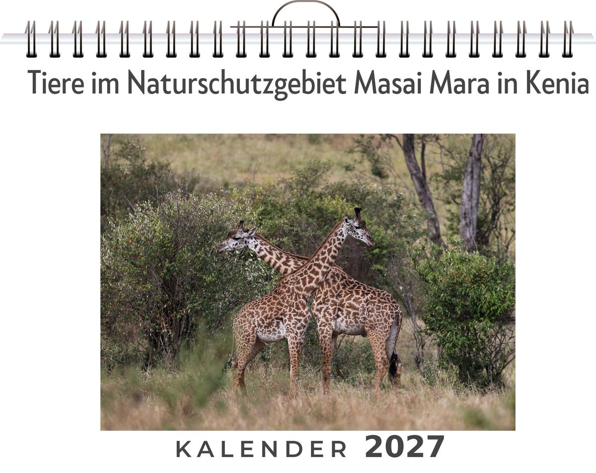 Tiere im Naturschutzgebiet Masai Mara in Kenia