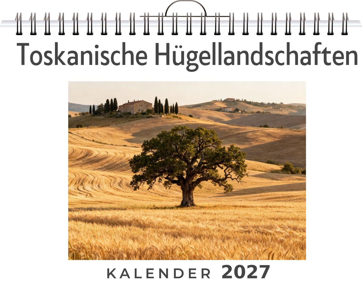 Toskanische Hügellandschaften