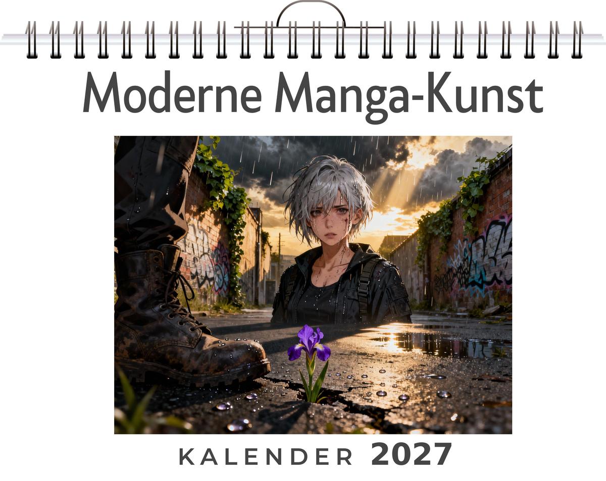 Moderne Manga-Kunst