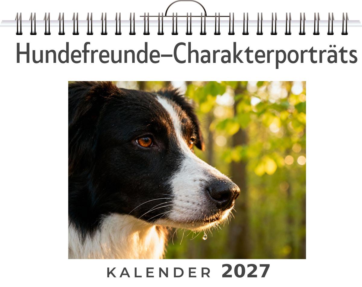Hundefreunde-Charakterporträts