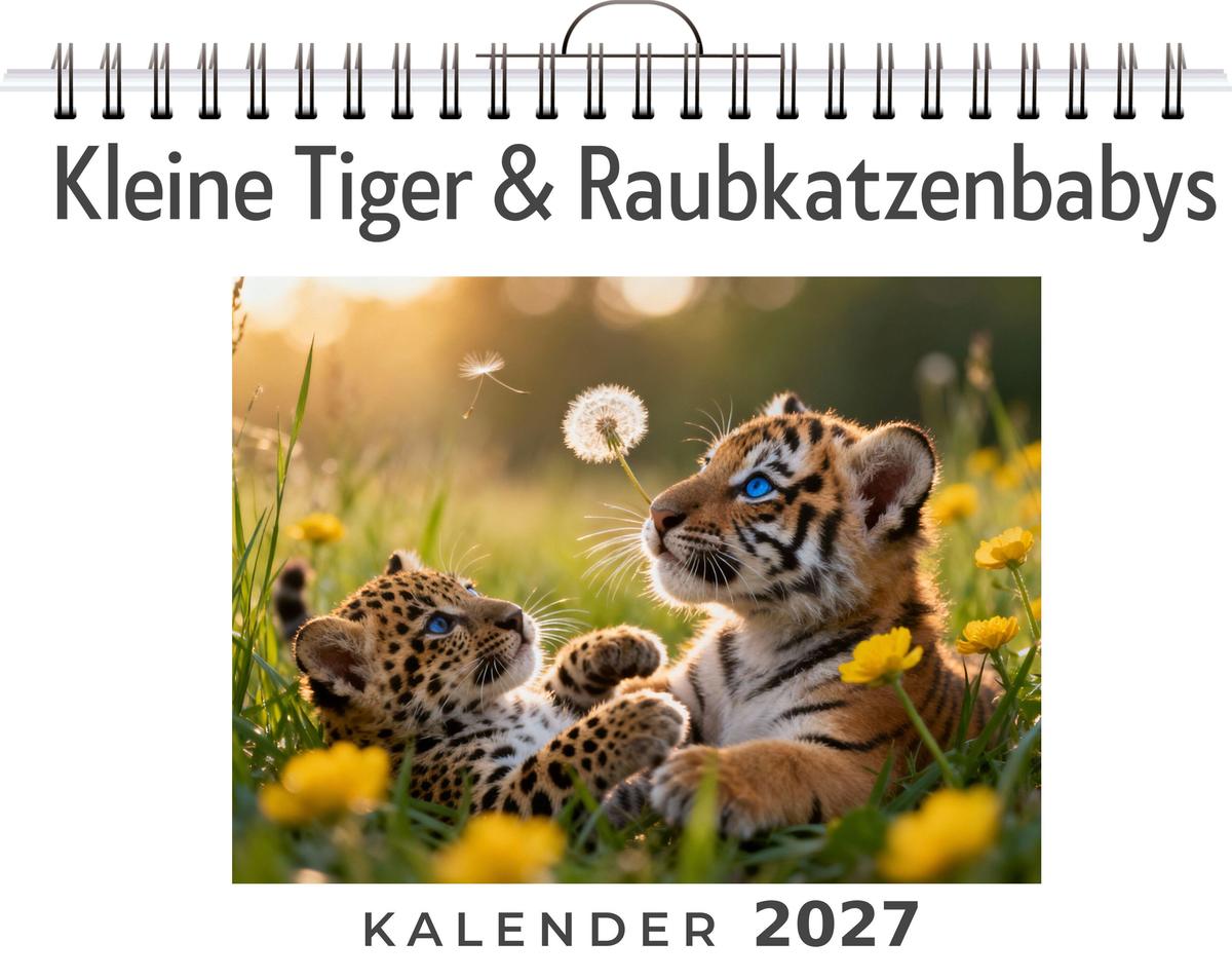 Kleine Tiger & Raubkatzenbabys