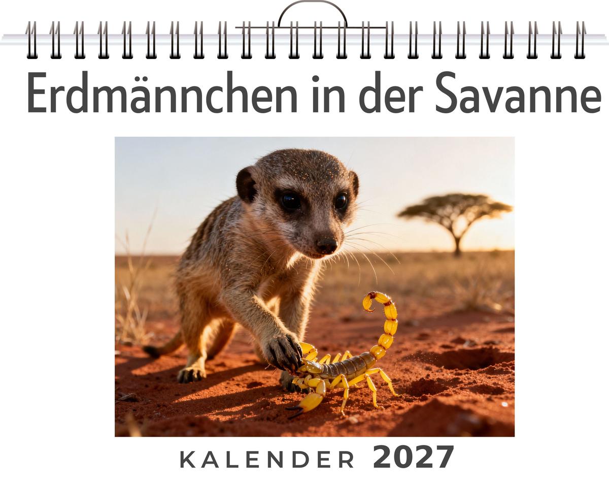 Erdmännchen in der Savanne