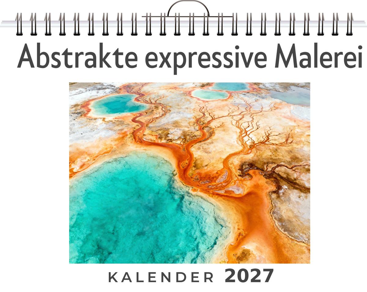 Abstrakte expressive Malerei