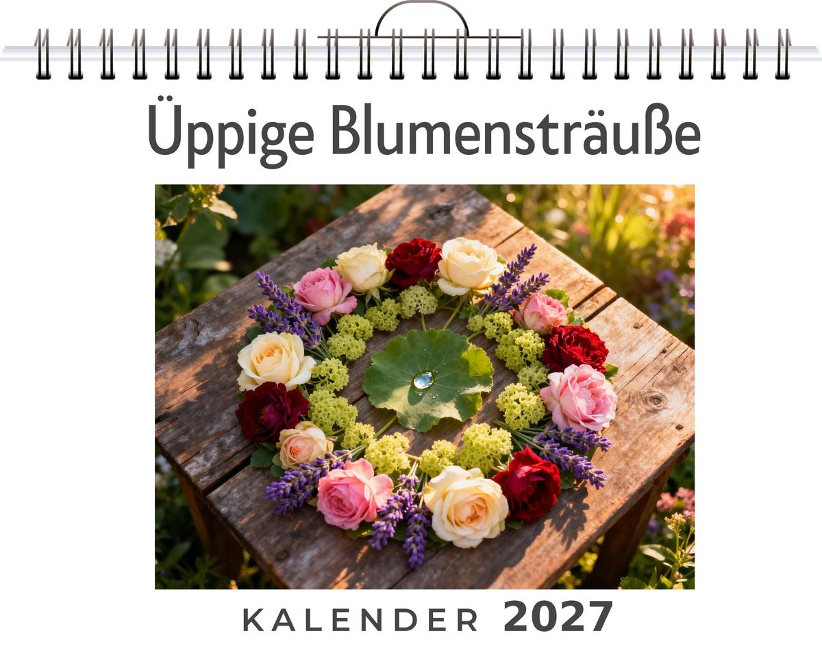 Üppige Blumensträuße