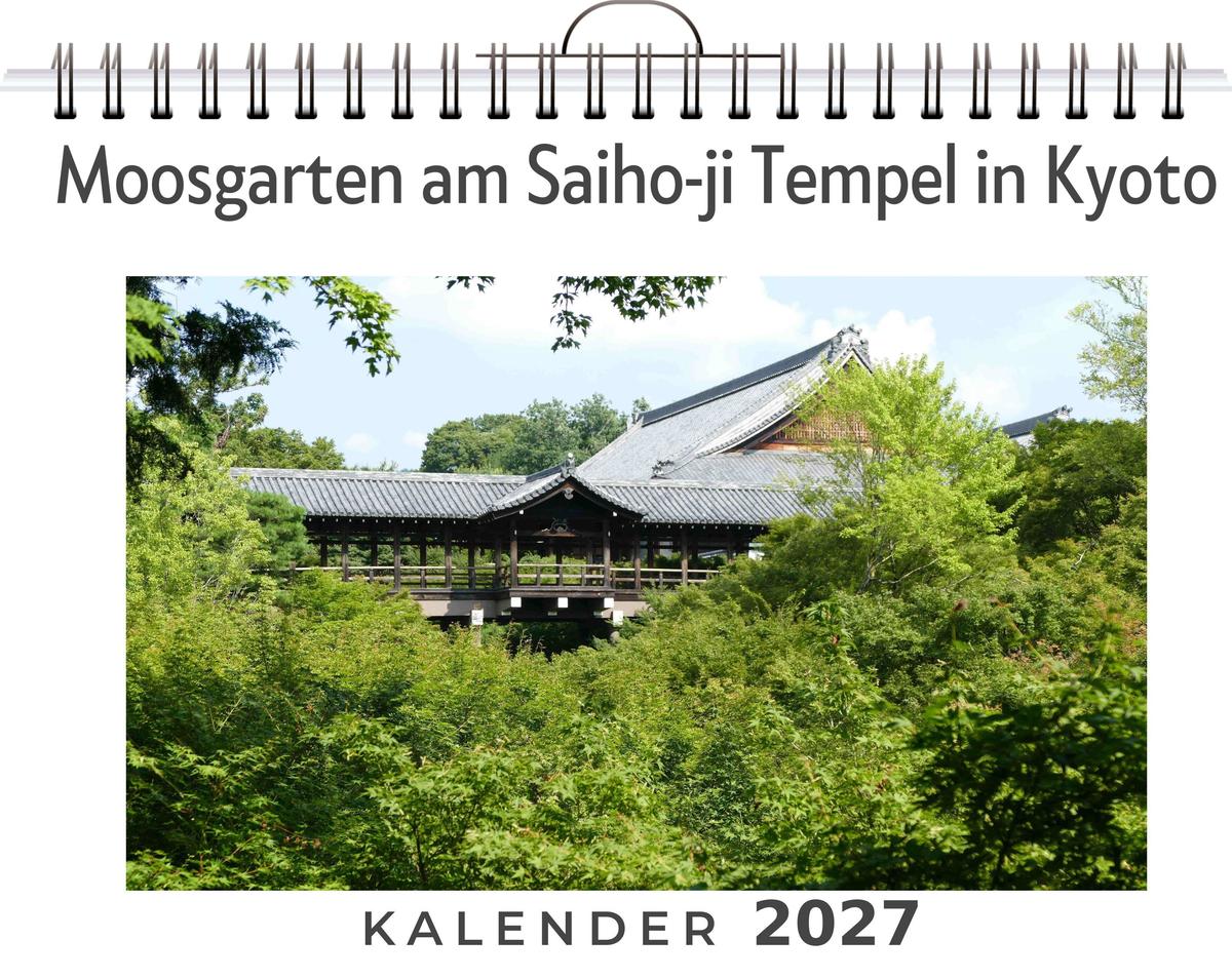 Moosgarten am Saiho-ji Tempel in Kyoto