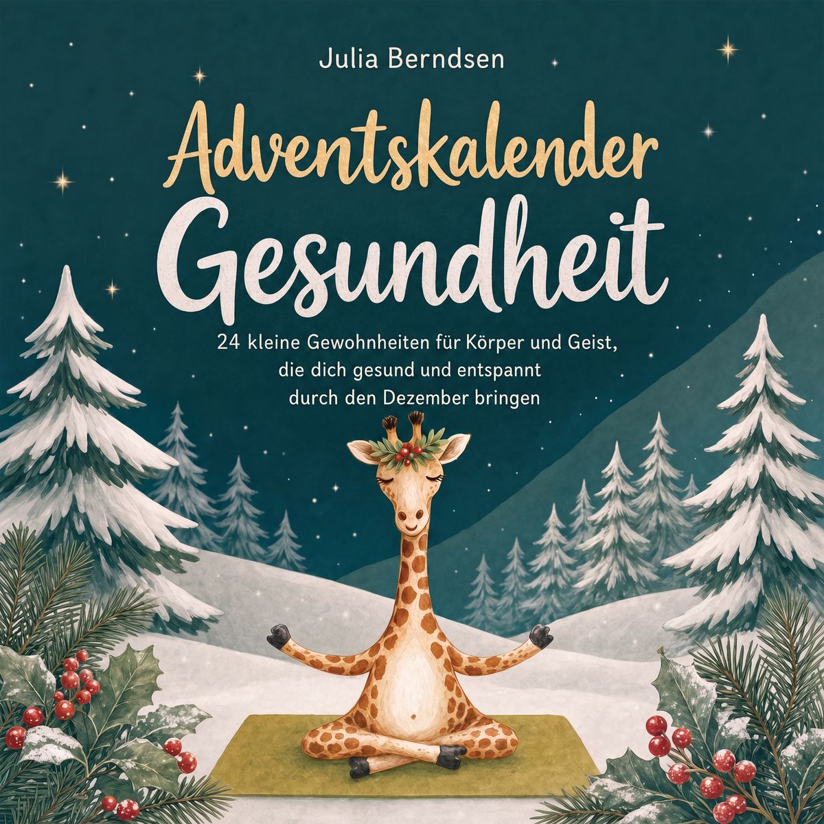 Adventskalender Gesundheit: 24 kleine Gewohnheiten für Körper und Geist die dich gesund und entspannt durch den Dezember bringen