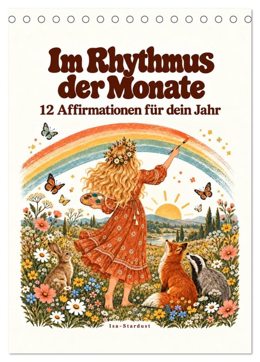Im Rhythmus der Monate (Tischkalender 2027 DIN A5 hoch) CALVENDO Monatskalender