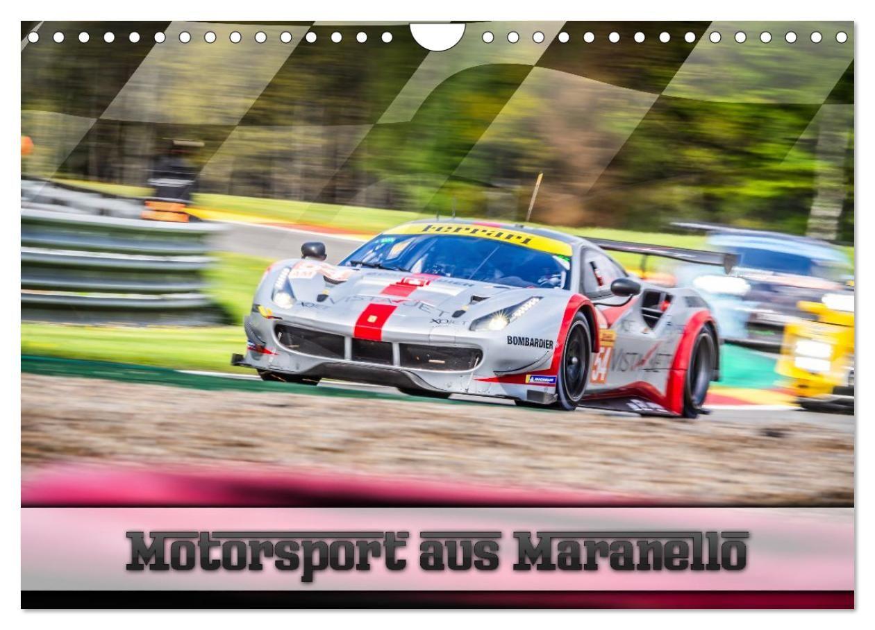 Motorsport aus Maranello (Wandkalender 2027 DIN A4 quer) CALVENDO Monatskalender