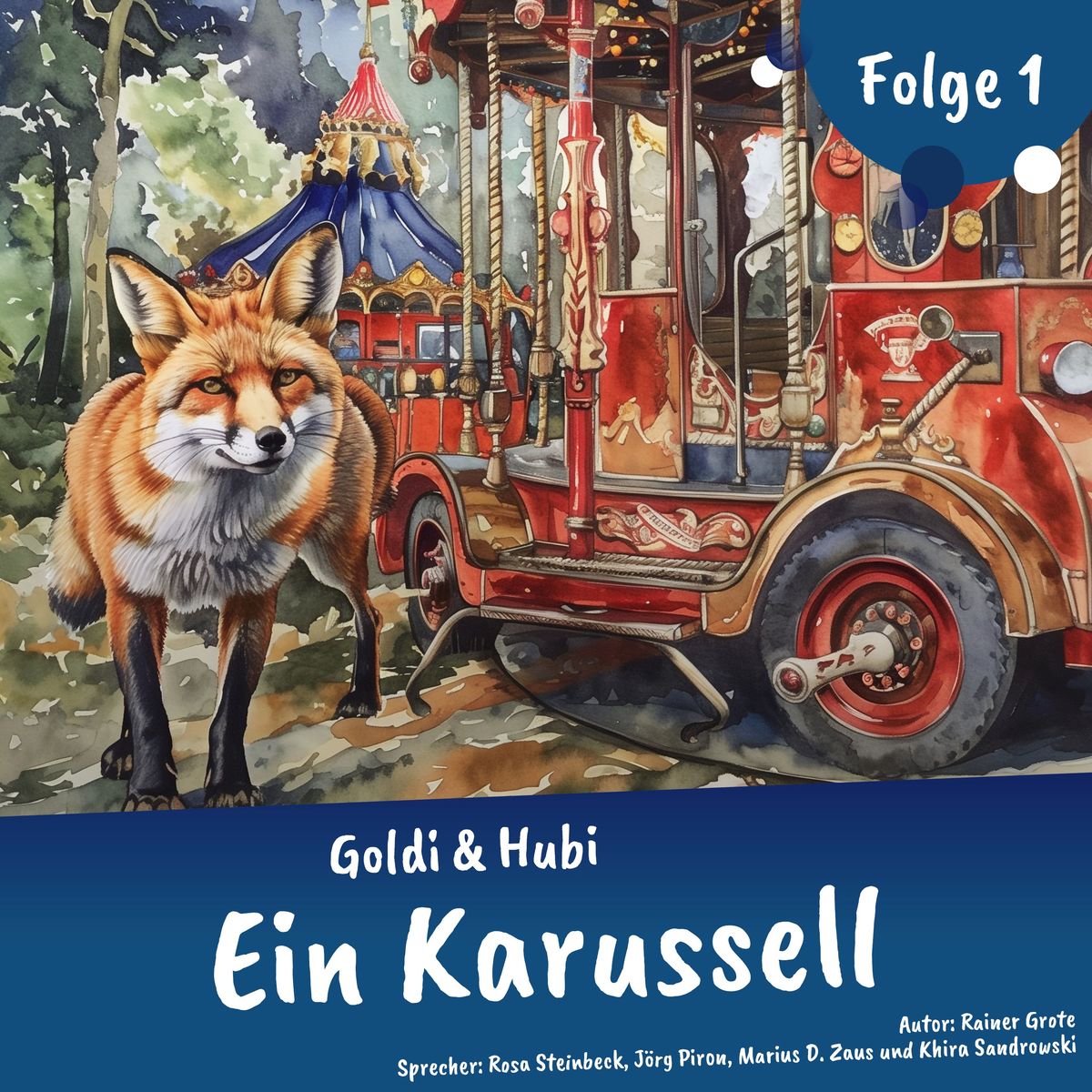 Abenteuergeschichten für Kinder ab 5 Jahren | Goldi & Hubi Ein Karussell (Abenteuerstaffel Folge 1)