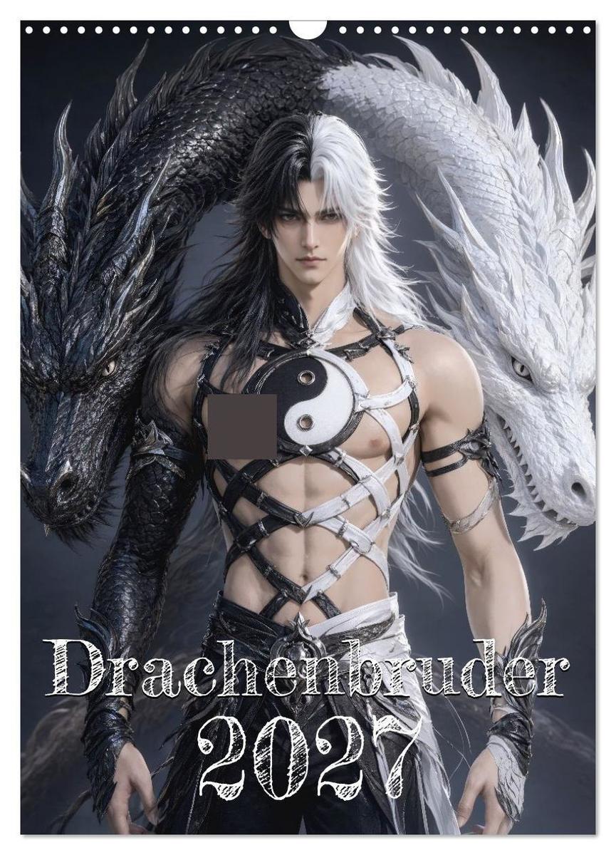 Drachenbruder (Wandkalender 2027 DIN A3 hoch) CALVENDO Monatskalender