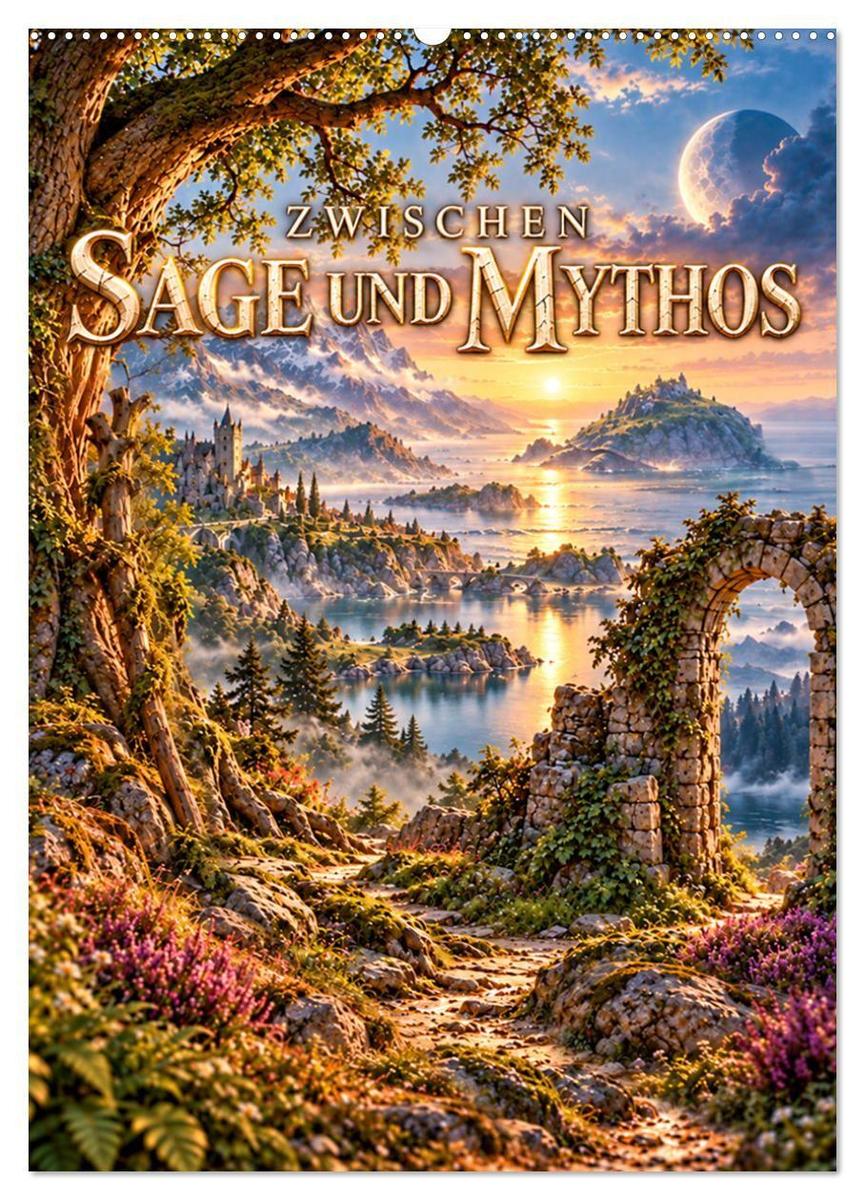 Zwischen Sage und Mythos (Wandkalender 2027 DIN A2 hoch) CALVENDO Monatskalender