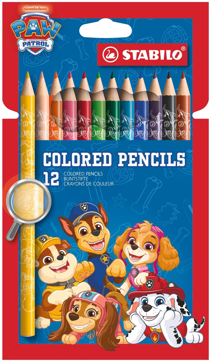 STABILO Buntstift Buntstift - PAW Patrol 12er Set