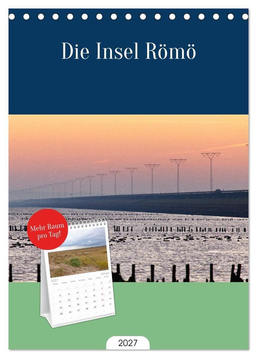 Tischplaner 2027 - Die Insel Römö (A5 Tischkalender zum Aufstellen) CALVENDO