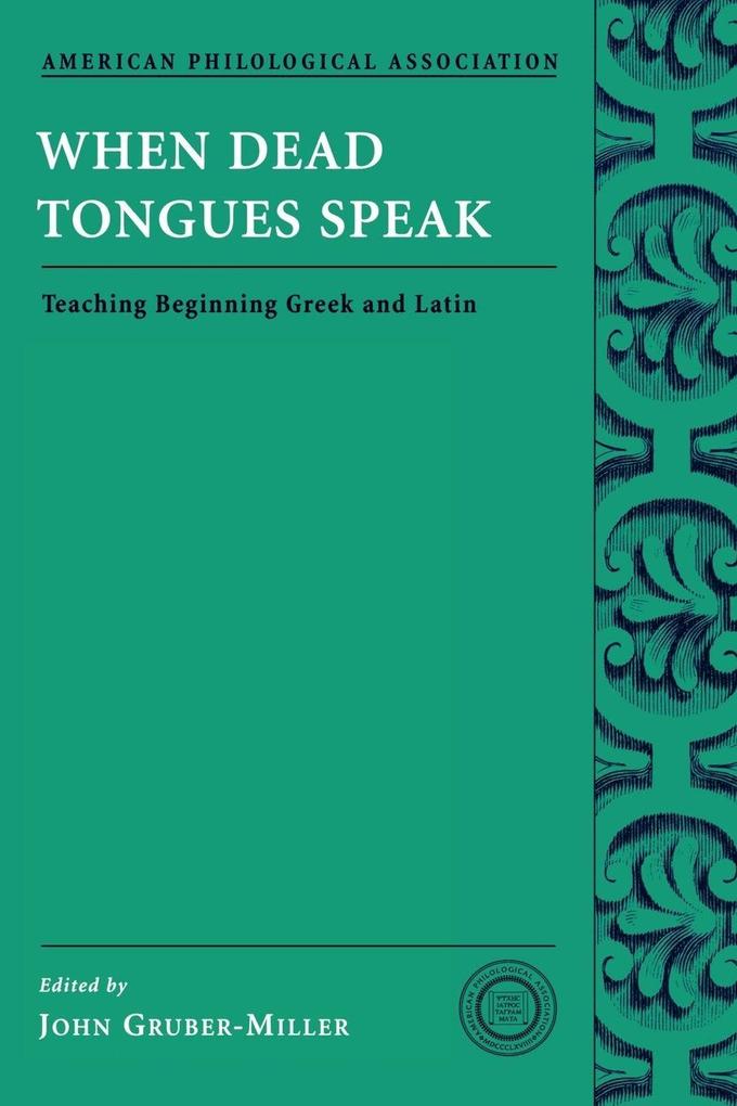 When Dead Tongues Speak