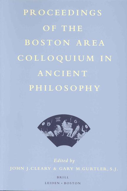 Proceedings of the Boston Area Colloquium in Ancient Philosophy: Volume XVI (2000)