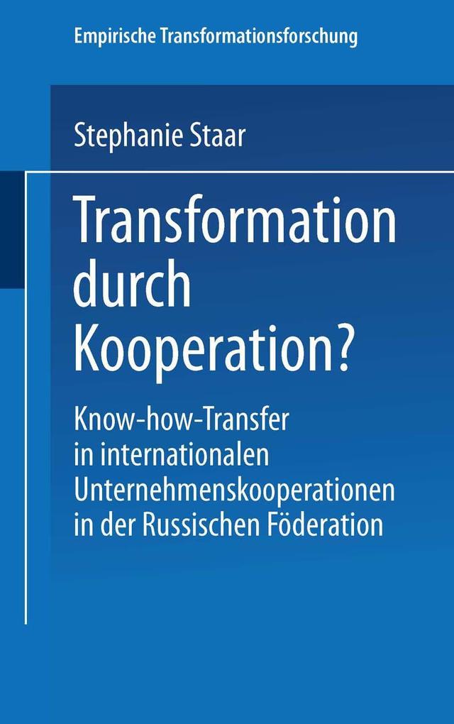 Transformation durch Kooperation?