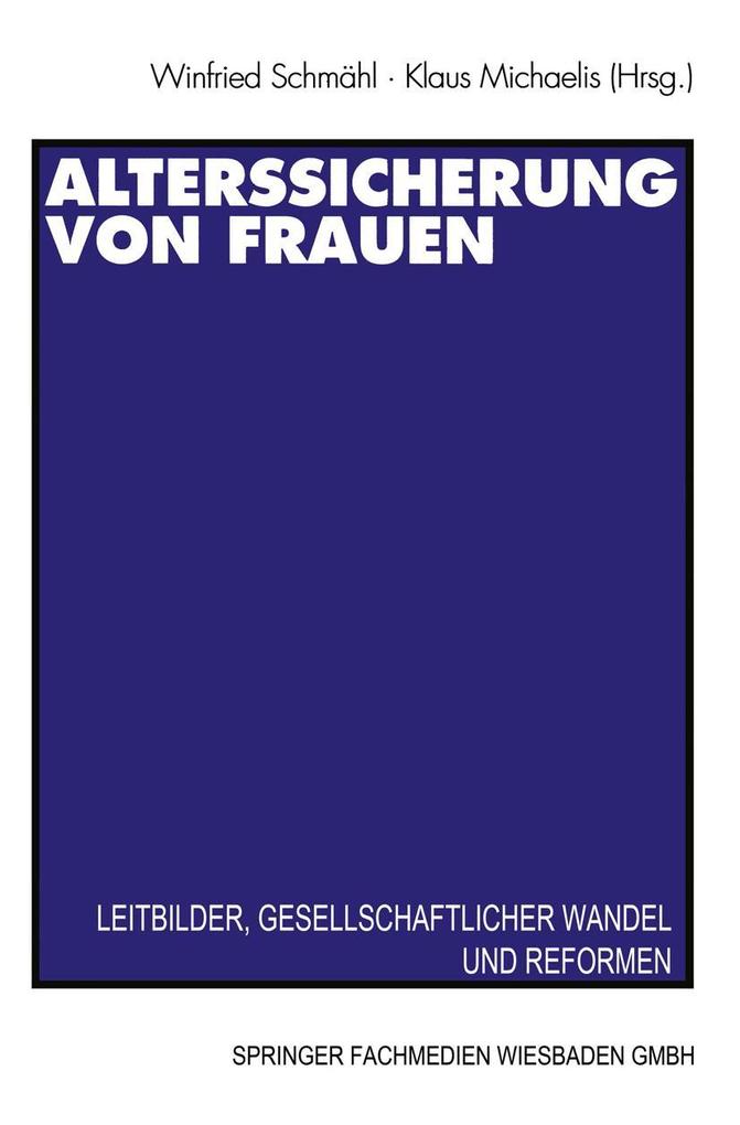 Alterssicherung von Frauen