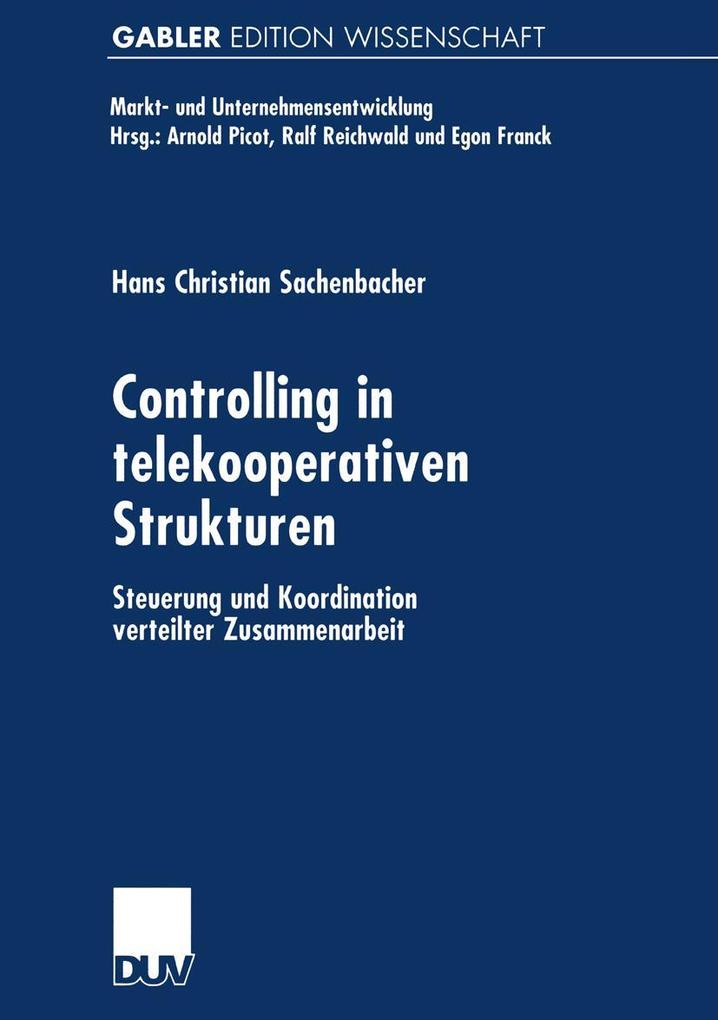 Controlling in telekooperativen Strukturen