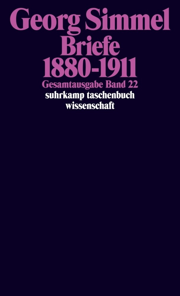 Briefe 1880-1911 - Georg Simmel