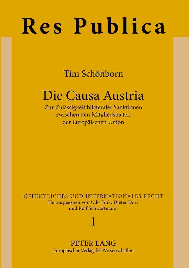 Die Causa Austria