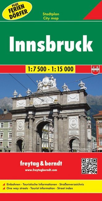 Innsbruck Stadtplan 1:7500 - 1:15000