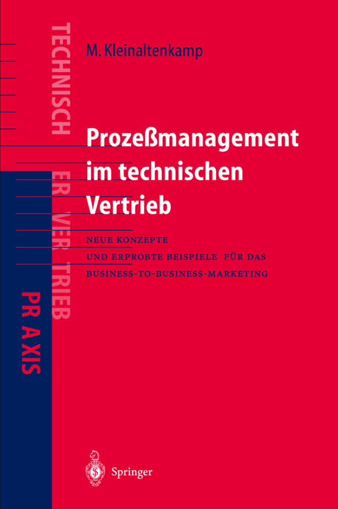 Prozeßmanagement im Technischen Vertrieb - Michael Ehret/ Michael Kleinaltenkamp