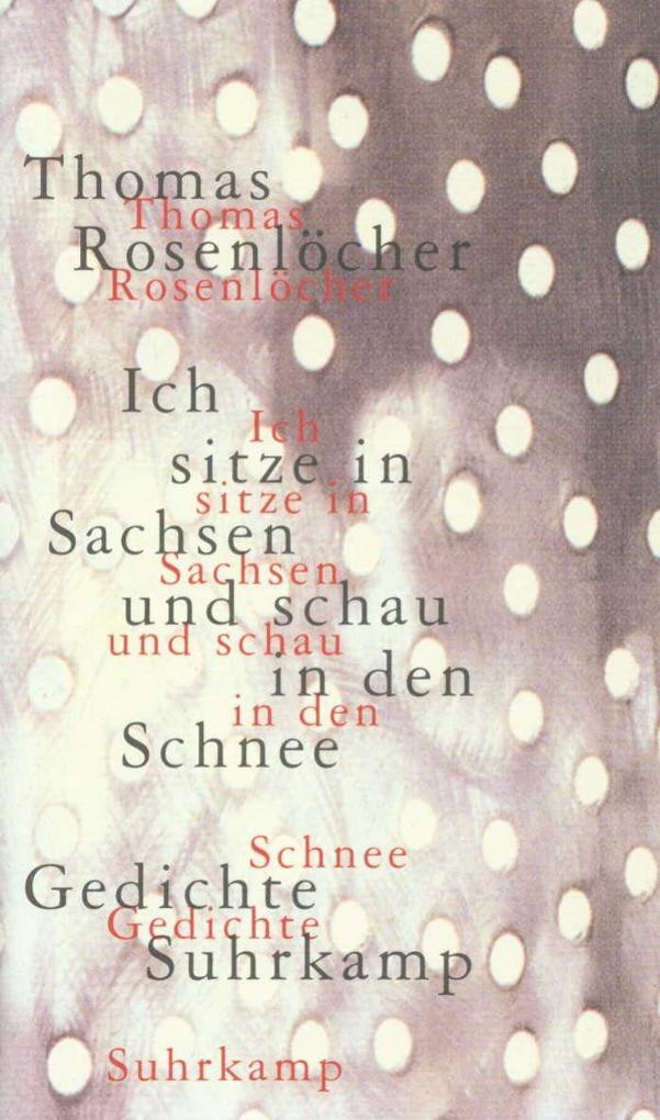 Image of Ich sitze in Sachsen und schau in den Schnee
