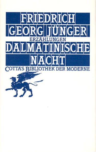 Image of Dalmatinische Nacht (Cotta's Bibliothek der Moderne Bd. 41)