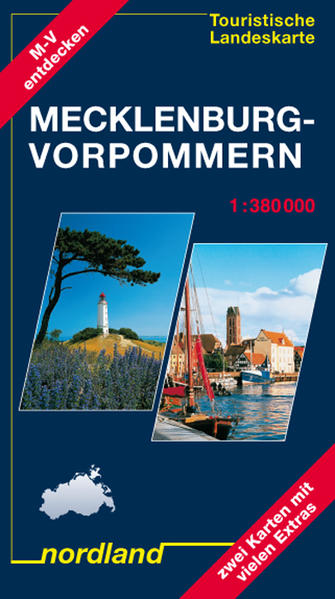Mecklenburg-Vorpommern Touristische Landeskarte