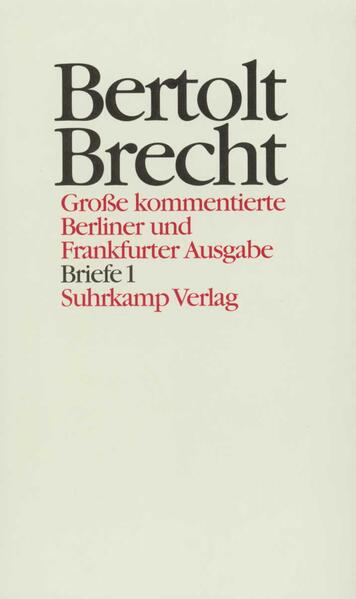 Briefe. Tl.1 - Bertolt Brecht
