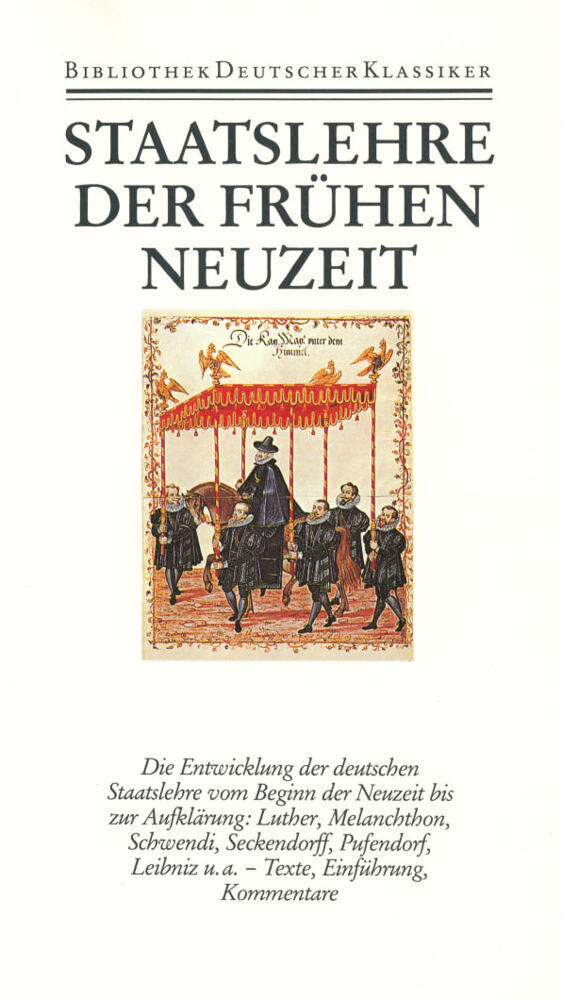 Staatslehre der frühen Neuzeit