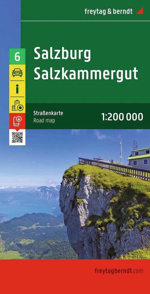 Freytag + Berndt FuB Österreich 06 Land Salzburg - Salzkammergut 1 , 200 000