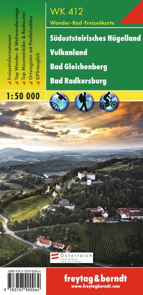 Südoststeirisches Hügelland 1 : 50 000. WK 412