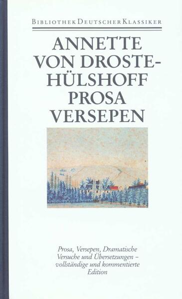 Prosa Epische und Dramatische Werke Übersetzungen - Annette von Droste-Hülshoff