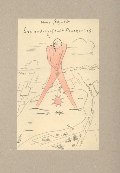 Seelandschaft mit Pocahontas Faksimile