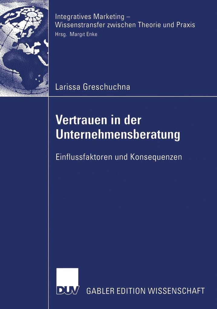 Vertrauen in der Unternehmensberatung