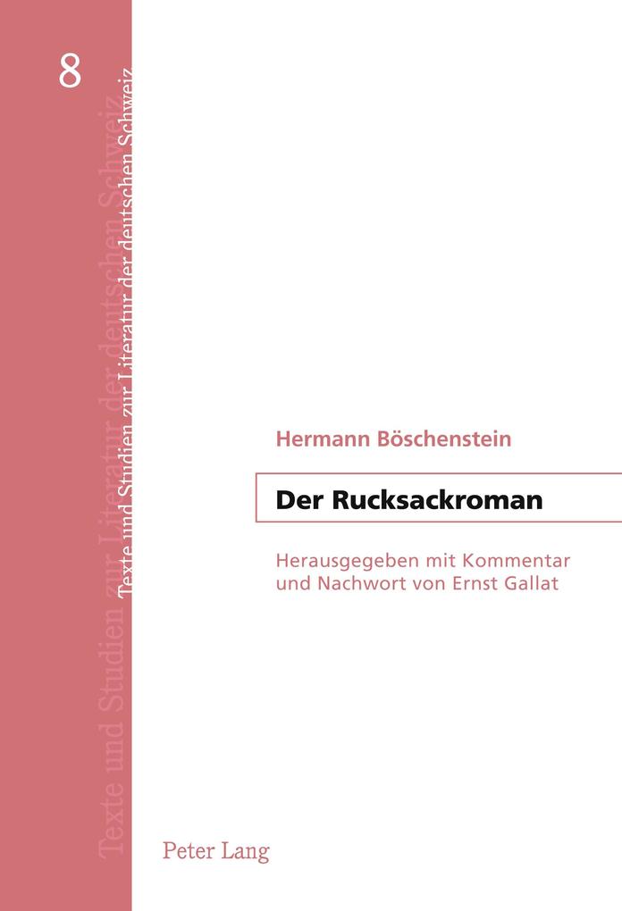 Der Rucksackroman