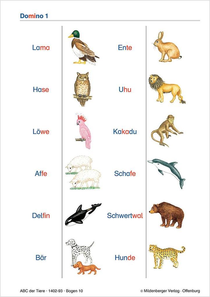 Image of ABC der Tiere