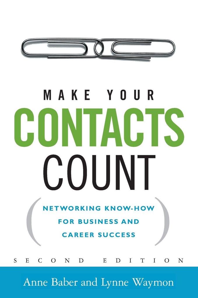 A Make Your Contacts Count