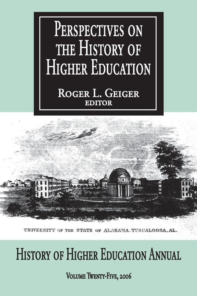 Perspectives on the History of Higher Education
