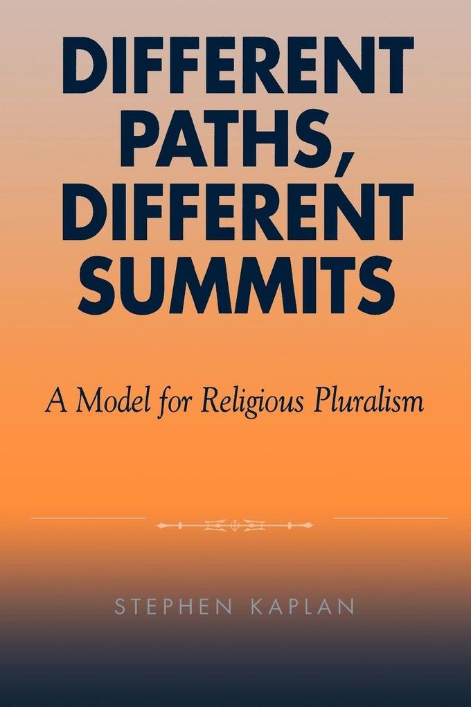 Different Paths Different Summits