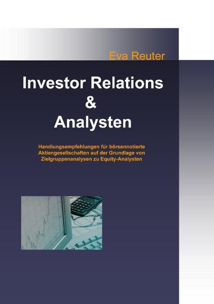 Investor Relations und Analysten - Eva Reuter