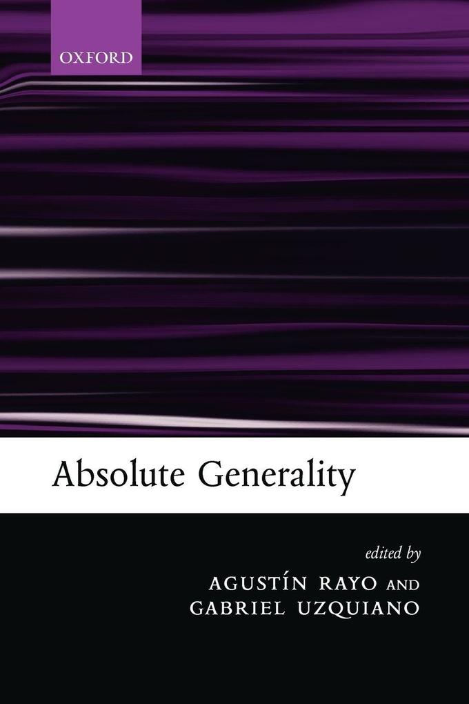 Absolute Generality