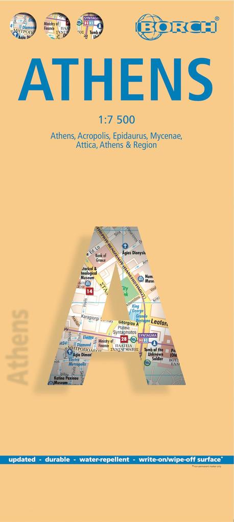 Athens ( Athína / Athens ) 1 : 7500