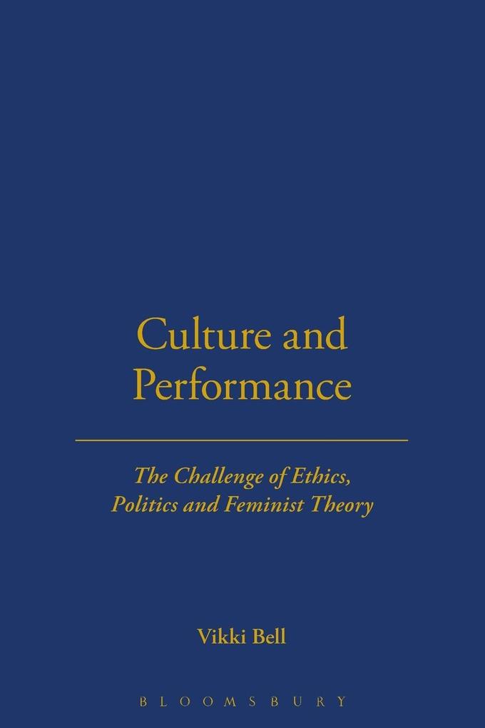 Culture and Performance
