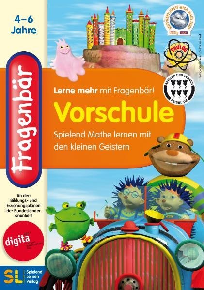 Vorschule. Spielend Mathe lernen mit den kleinen Geistern. CD-ROM für Windows 98/2000/ME/XP/Mac ab G4 MacOSX 10.2